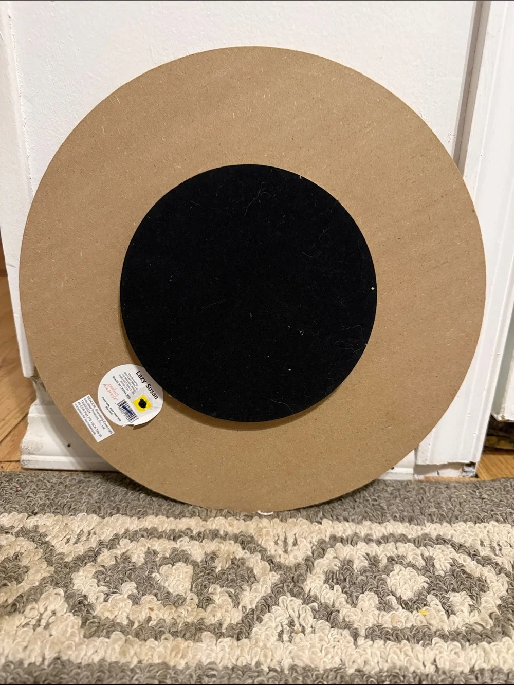 Hobby Lobby Thankful Round Wood Wall Decor - Brown